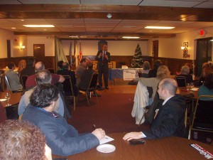 Jim McGovern addresses the GBV Dems and their guests